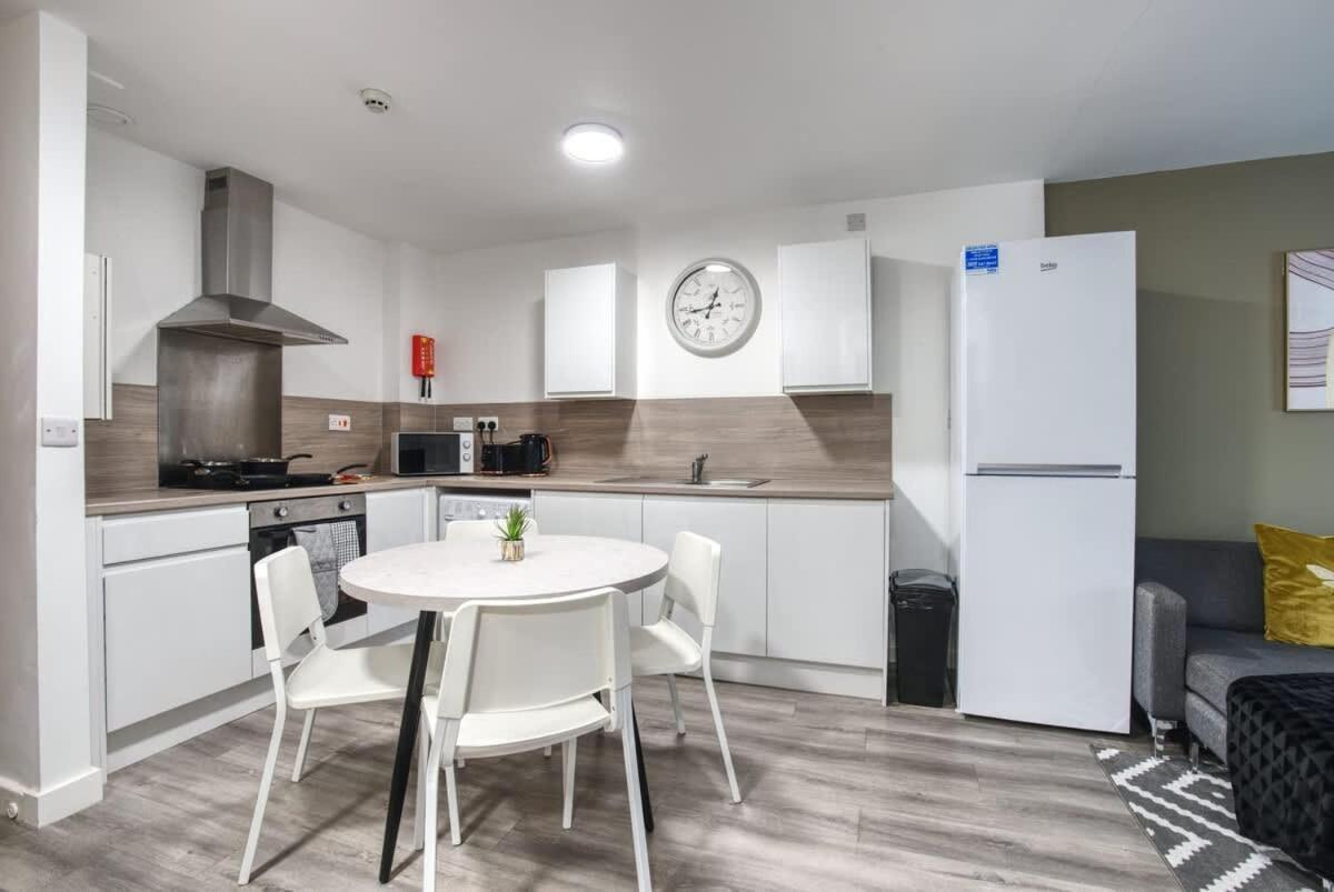 2Br City Centre Apt, Self Check In, Wifi, By Derbnb Sheffield Zewnętrze zdjęcie